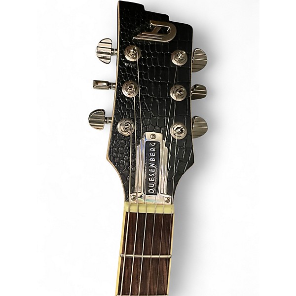 Used Duesenberg  Starplayer TV Outlaw REPTILE BLACK Hollow Body Electric Guitar