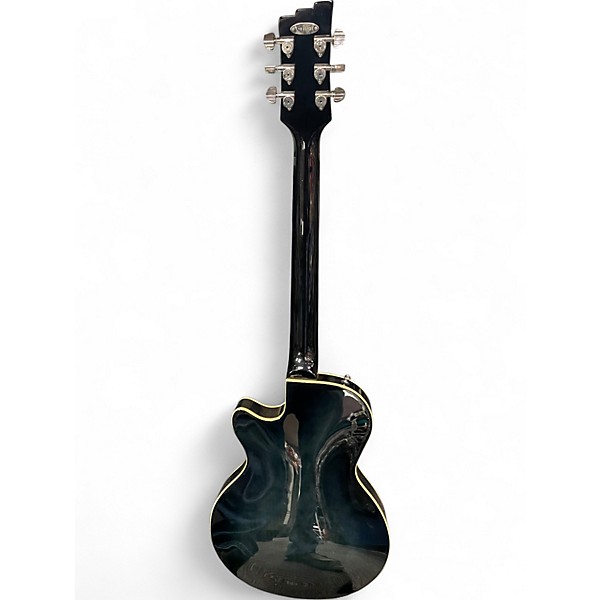 Used Duesenberg  Starplayer TV Outlaw REPTILE BLACK Hollow Body Electric Guitar
