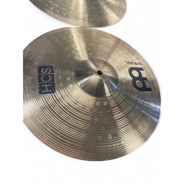 Used MEINL 14in HCS Hi Hat Pair Cymbal
