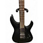 Used Schecter Guitar Research Damien 6 Black Solid Body Electric Guitar