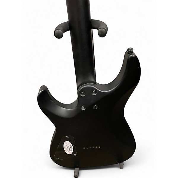 Used Schecter Guitar Research Damien 6 Black Solid Body Electric Guitar