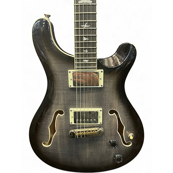 Used PRS SE Hollowbody II Charcoal Hollow Body Electric Guitar