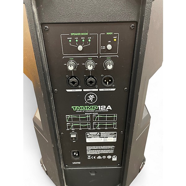 Used Mackie thump 12a Powered Speaker
