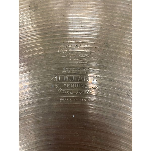 Vintage 1970s Zildjian 14in Avedis Hi Hat Pair Cymbal