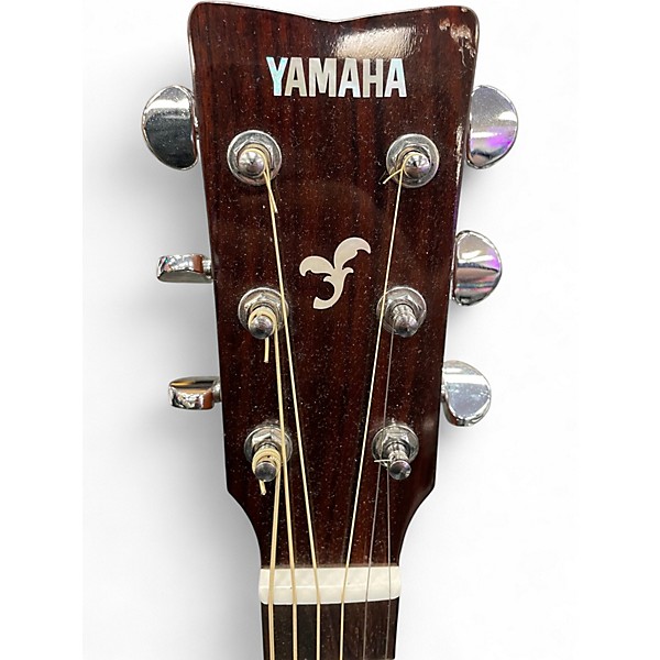 Used Yamaha FGX700SC Natural Acoustic Electric Guitar