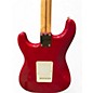 Used 2003 Fender Deluxe Stratocaster CANDY APPLE TRANSPARENT Solid Body Electric Guitar