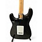 Used 1995 Fender Standard Stratocaster Black Solid Body Electric Guitar