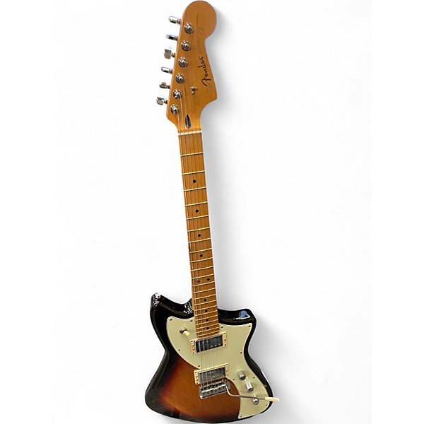 Used 2022 Fender PLAYER PLUS METEORA 3 Color Sunburst Solid Body Electric Guitar