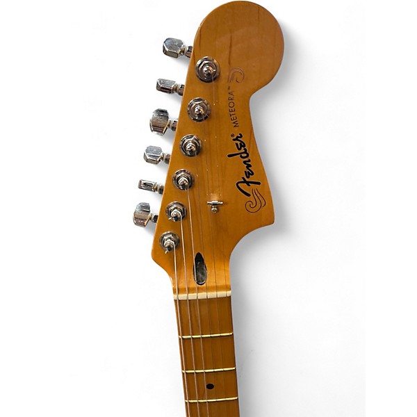 Used 2022 Fender PLAYER PLUS METEORA 3 Color Sunburst Solid Body Electric Guitar