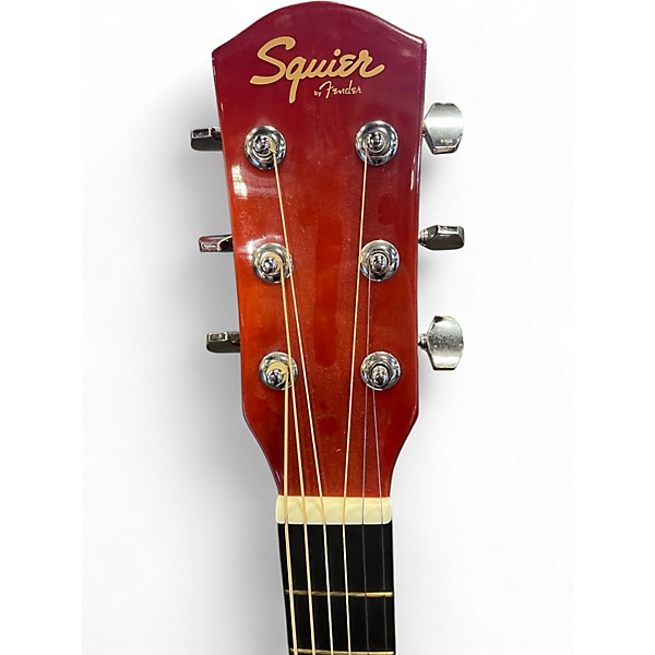 Used Squier SA150 Natural Acoustic Guitar
