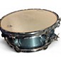 Used Ludwig 14X5 Breakbeats By Questlove Snare Ice Blue Metallic Drum thumbnail