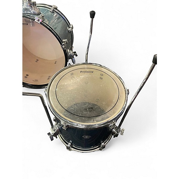 Used Ludwig 3 Piece Breakbeats By Questlove Ice Blue Metallic Drum Kit
