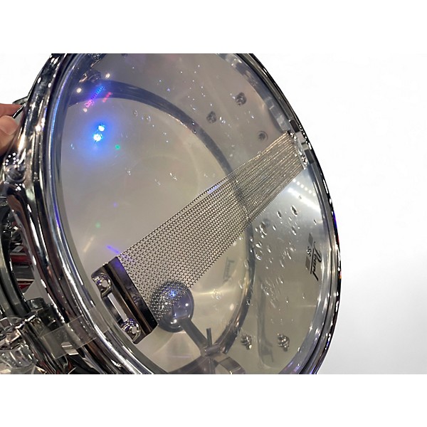 Used Pearl 13X5 Modern Utility Steel Snare Chrome Drum