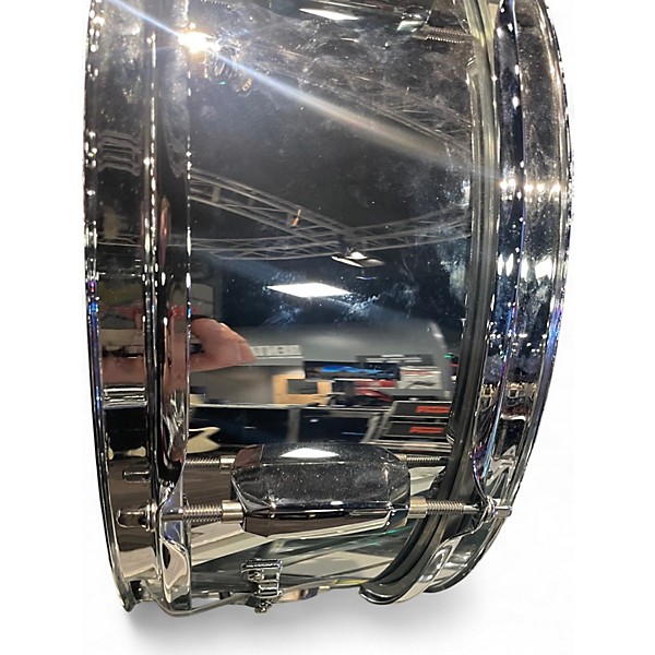 Used Pearl 13X5 Modern Utility Steel Snare Chrome Drum