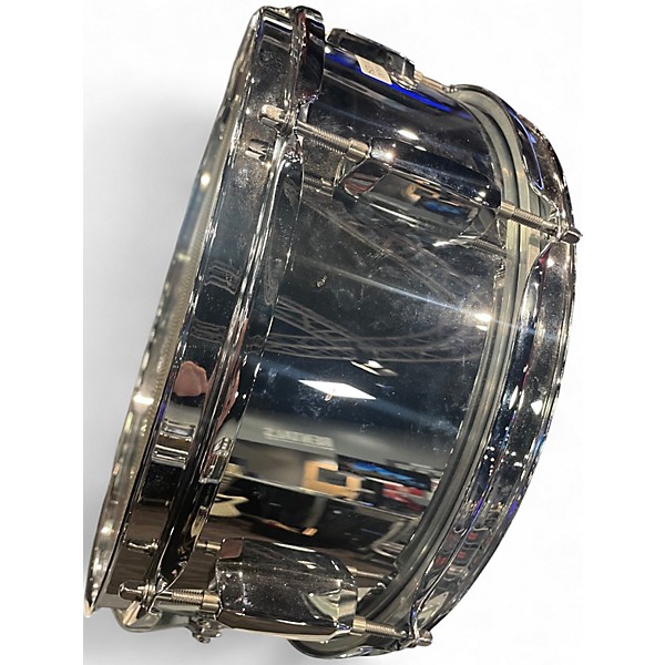 Used Pearl 13X5 Modern Utility Steel Snare Chrome Drum
