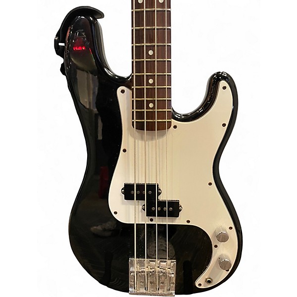 Used Fender 1980's Fender Precision Bass MIJ Black Electric Bass Guitar
