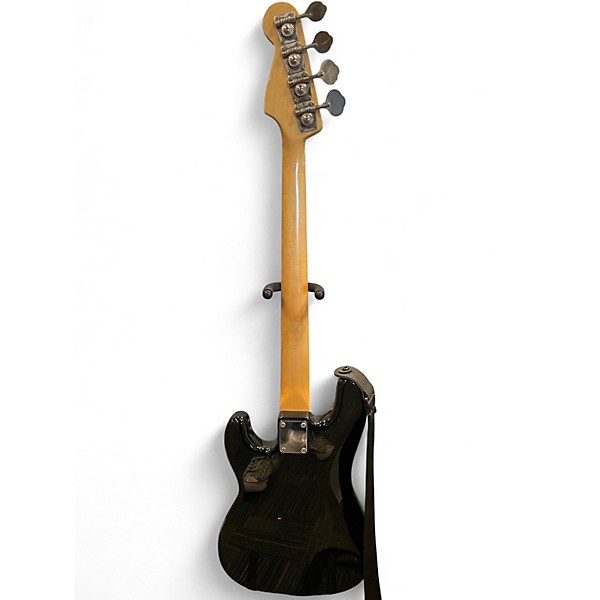 Used Fender 1980's Fender Precision Bass MIJ Black Electric Bass Guitar