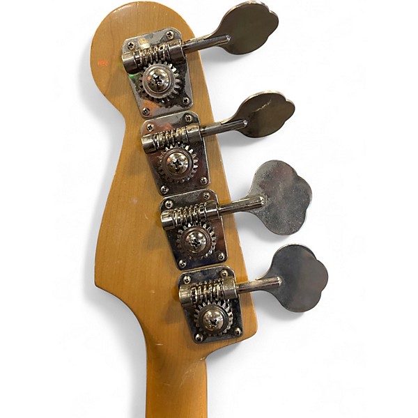 Used Fender 1980's Fender Precision Bass MIJ Black Electric Bass Guitar