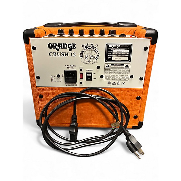 Used Orange Amplifiers Crush 12 Guitar Combo Amp