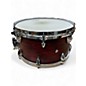 Used Orange County Drum & Percussion 7X13 ASH SNARE DRUM CHESTNUT MATTE Drum