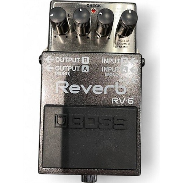 Used BOSS RV6 Digital Reverb Effect Pedal