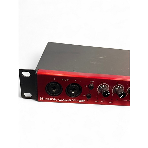 Used Focusrite Clarett 8Pre USB Audio Interface
