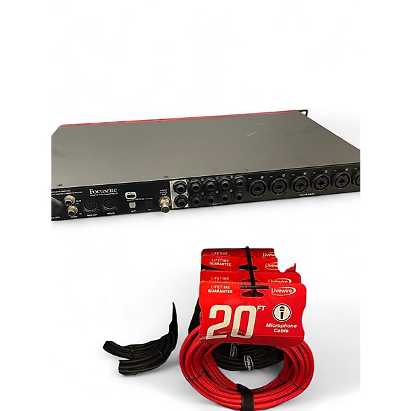Used Focusrite Clarett 8Pre USB Audio Interface