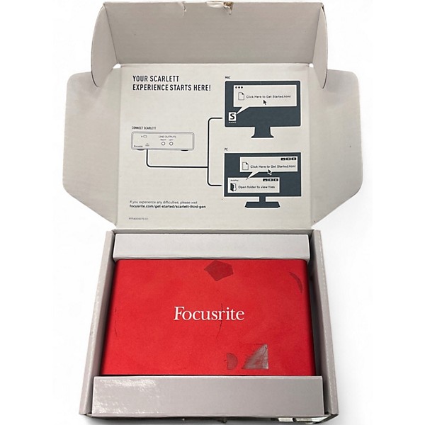 Used Focusrite Scarlett Solo Gen 3 Audio Interface