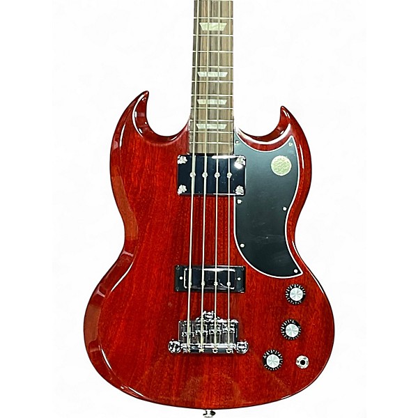 Used Gibson SG Bass heritage cherry red Electric Bass Guitar