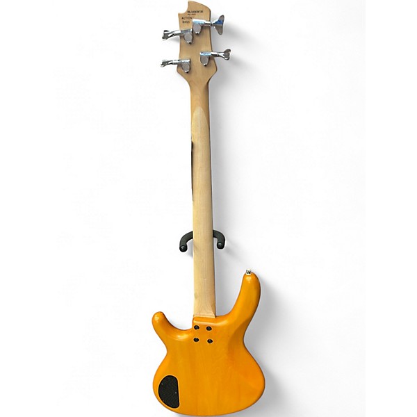 Used Cort Action Bass Orange Electric Bass Guitar