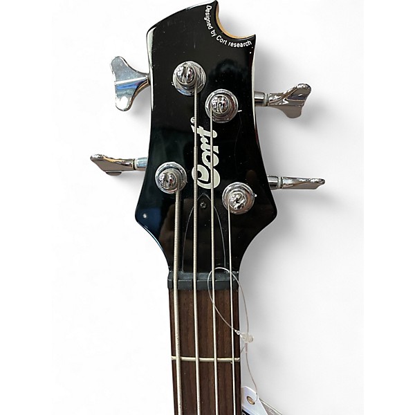 Used Cort Action Bass Orange Electric Bass Guitar