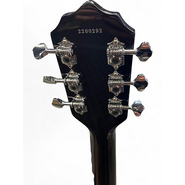 Used Eastwood AIRLINE TUXEDO Black Solid Body Electric Guitar