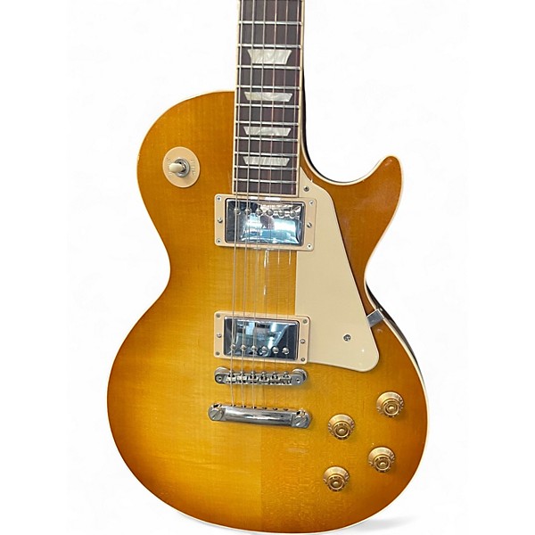 Used Gibson Les Paul Classic Honey Burst Solid Body Electric Guitar
