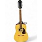 Used Epiphone DR212 Natural 12 String Acoustic Guitar thumbnail