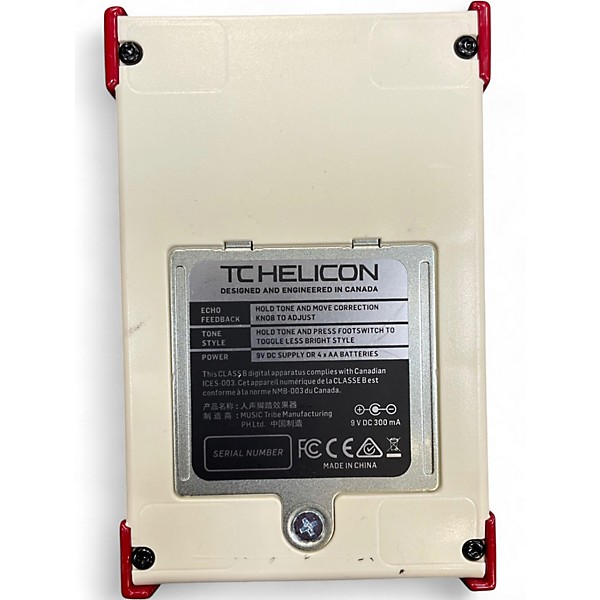 Used TC Helicon VoiceTone Mic Mechanic Vocal Processor