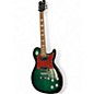 Used Keith Urban Custom Graphic Urban Green Burst Solid Body Electric Guitar thumbnail