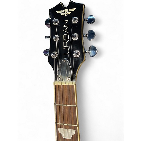 Used Keith Urban Custom Graphic Urban Green Burst Solid Body Electric Guitar