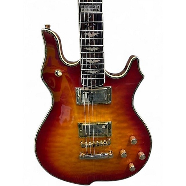 Used Minarik Goddess Sunburst Solid Body Electric Guitar