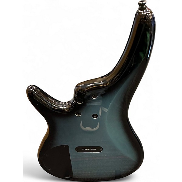 Used Ibanez SR250 Ice Blue Metallic Electric Bass Guitar