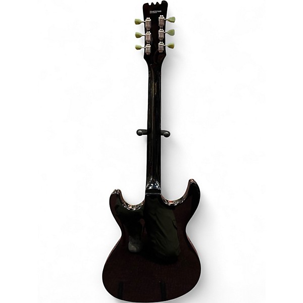 Used Eastwood SIDEJACK BARITONE LH Tobacco Burst Solid Body Electric Guitar