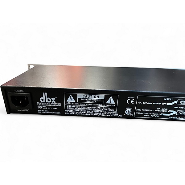 Used dbx 286S Microphone Preamp