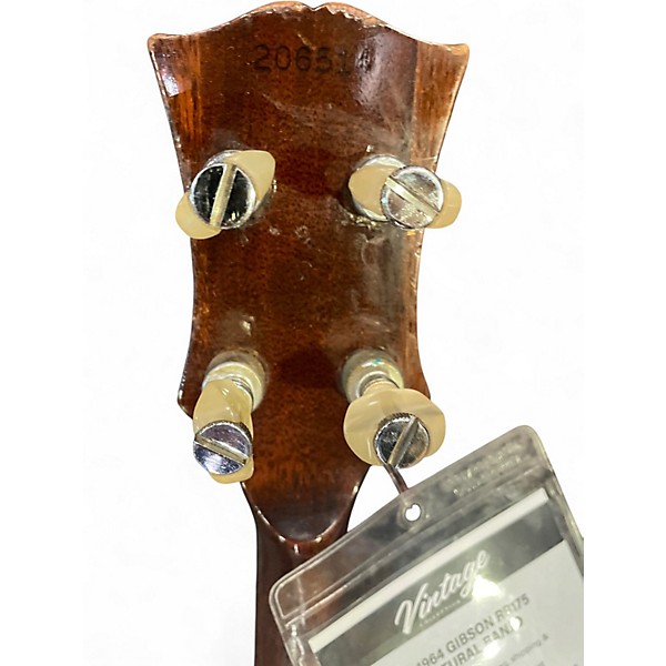 Vintage 1964 Gibson RB175 Vintage Natural Banjo
