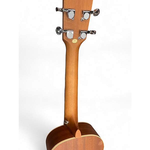Used Mu Star Acoustic Electric Ukulele Natural Ukulele