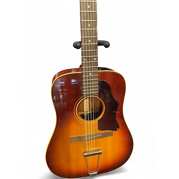 Vintage 1969 Gibson B45-12 Heritage Cherry 12 String Acoustic Guitar