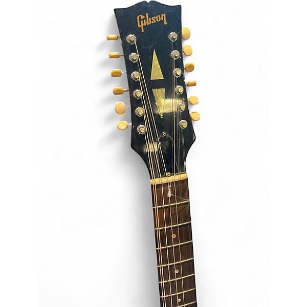 Vintage 1969 Gibson B45-12 Heritage Cherry 12 String Acoustic Guitar