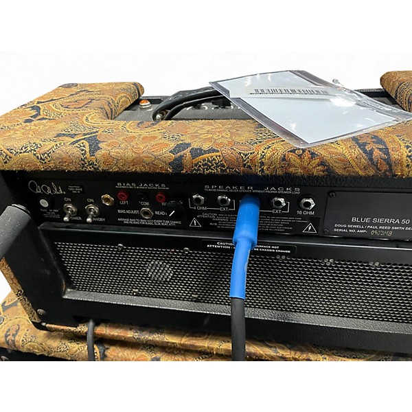 Used PRS BLUE SIERRA 50W AMP HEAD AND 2X12 CAB