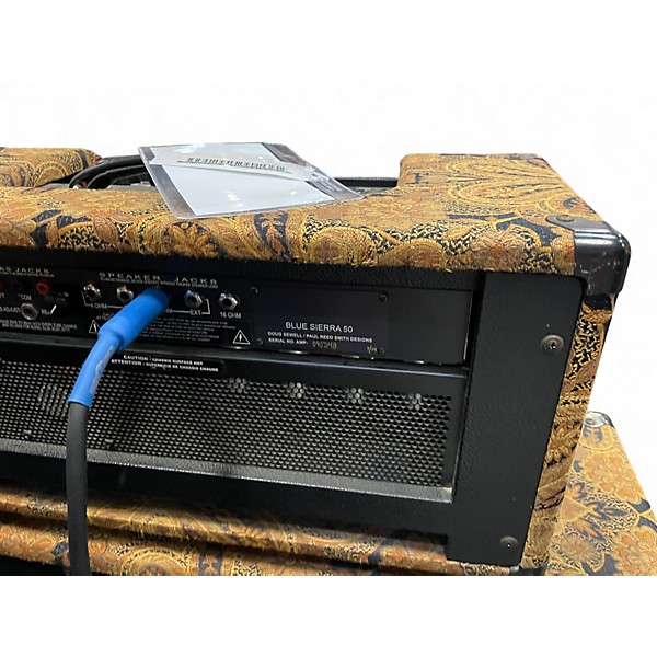 Used PRS BLUE SIERRA 50W AMP HEAD AND 2X12 CAB