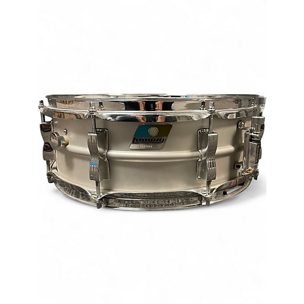 Vintage 1970s Ludwig 5X14 Acrolite Snare Aluminum Drum