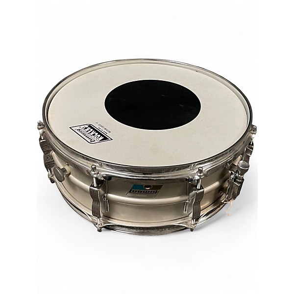 Vintage 1970s Ludwig 5X14 Acrolite Snare Aluminum Drum
