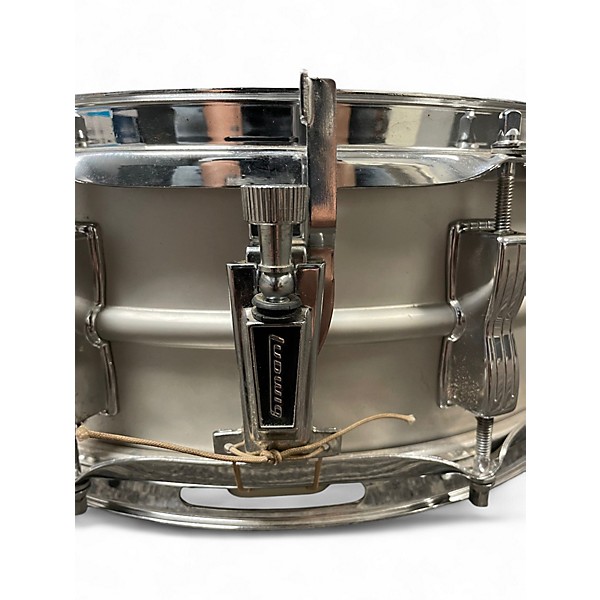 Vintage 1970s Ludwig 5X14 Acrolite Snare Aluminum Drum